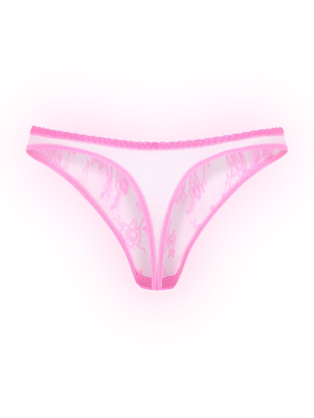 AGENT PROVOCATEUR SACHAA THONG IN PINK - Picture 8 of 8